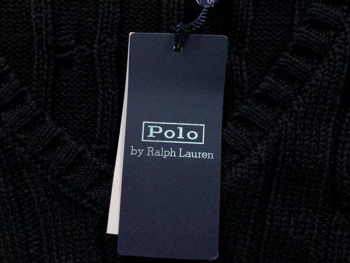 RL - Classic Cable V-Neck Sweater