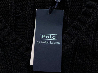 RL - Classic Cable V-Neck Sweater