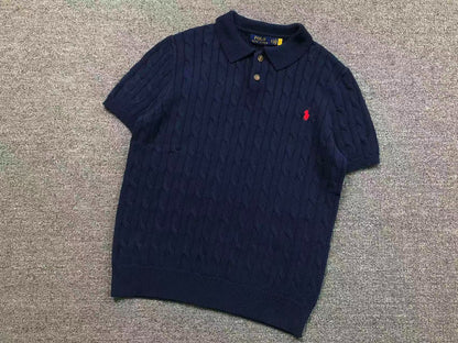 RL - Beaumont Cable Knit Polo