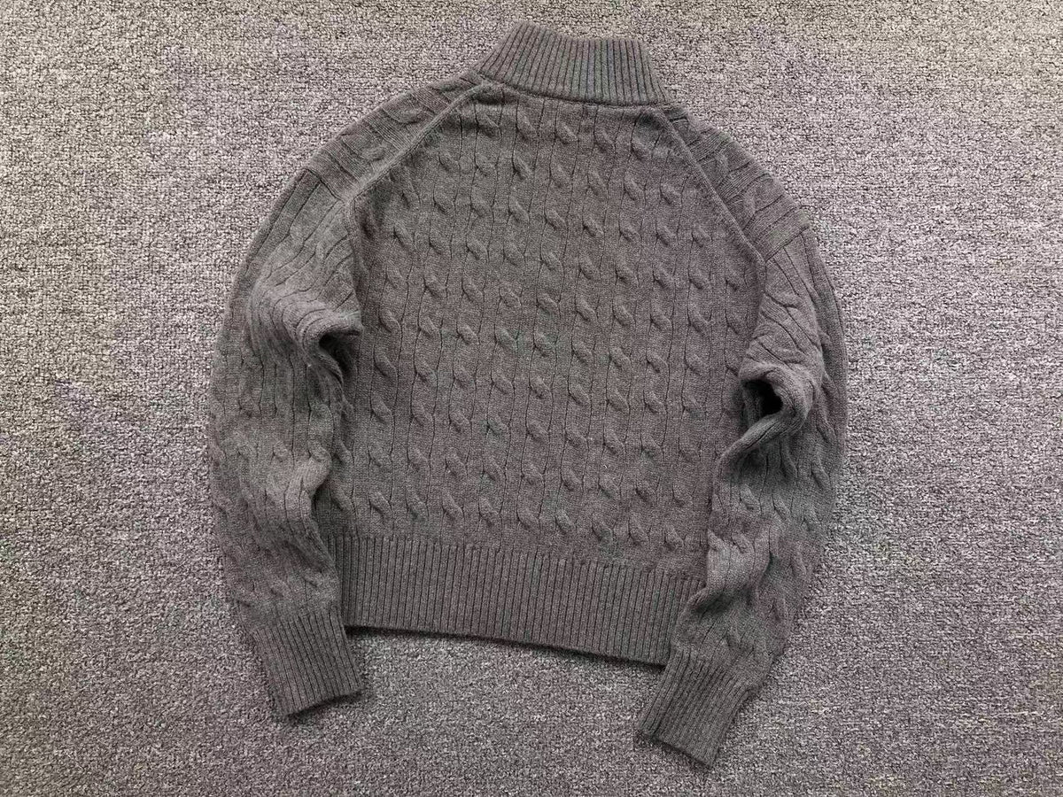 RL - Windsor Cable Quarter-Zip Sweater