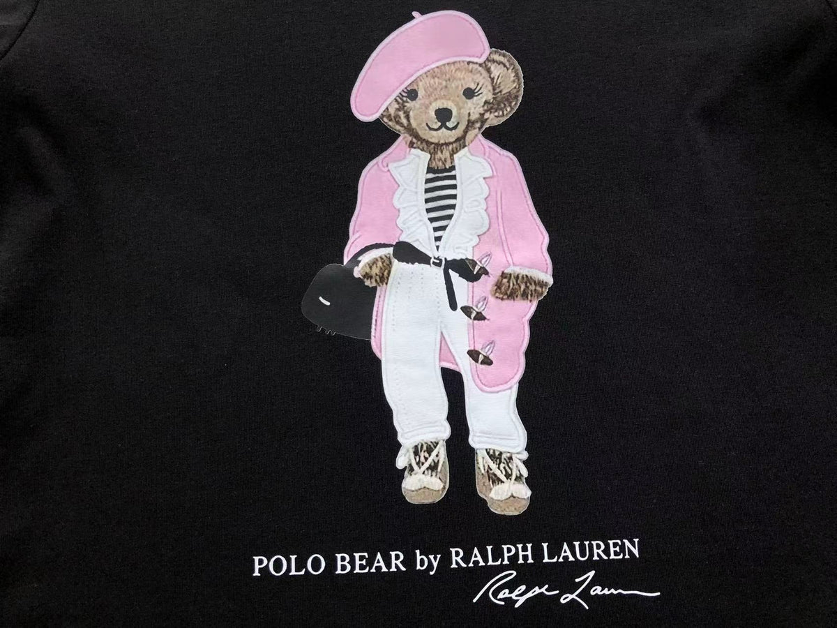 RL - Parisienne Bear Long-Sleeve Top