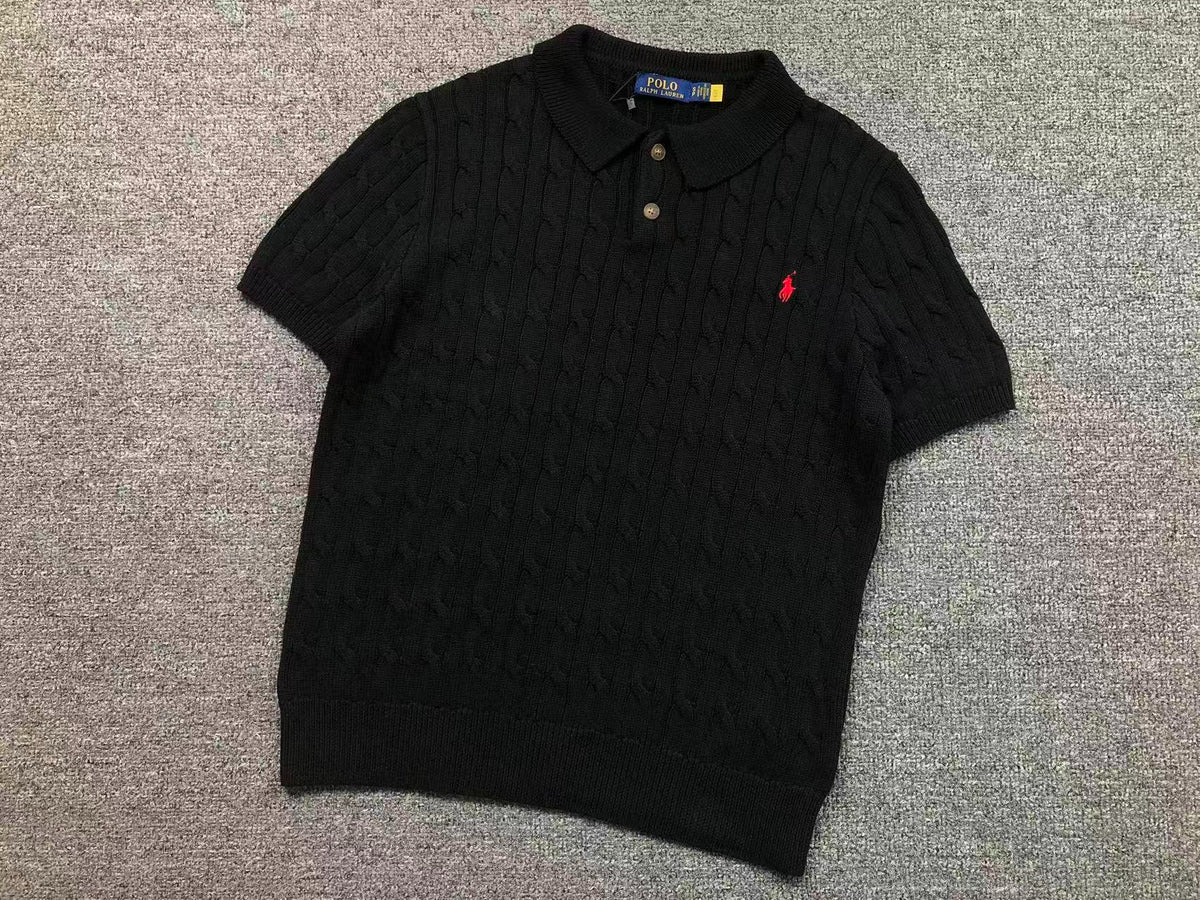 RL - Beaumont Cable Knit Polo