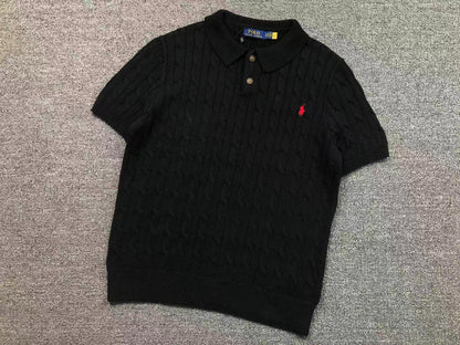 RL - Beaumont Cable Knit Polo